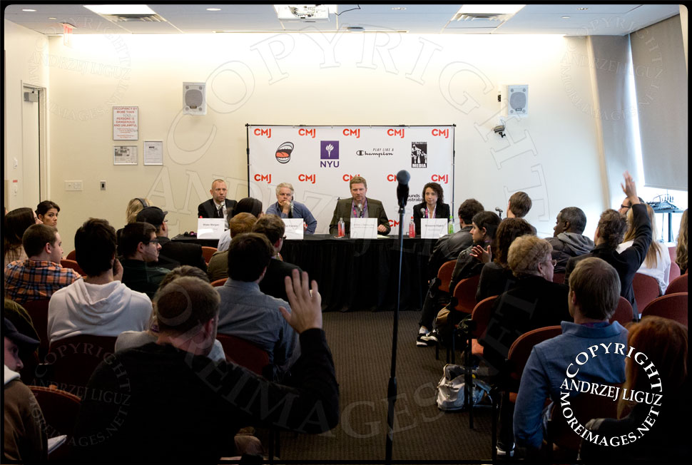 CMJ panel at the Kimmel Center © Andrzej Liguz/moreimages.net. Not to be used without permission