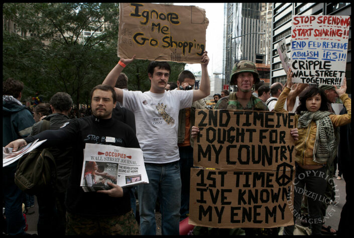 Occupy Wall St, Zuccotti Park, NYC, NY