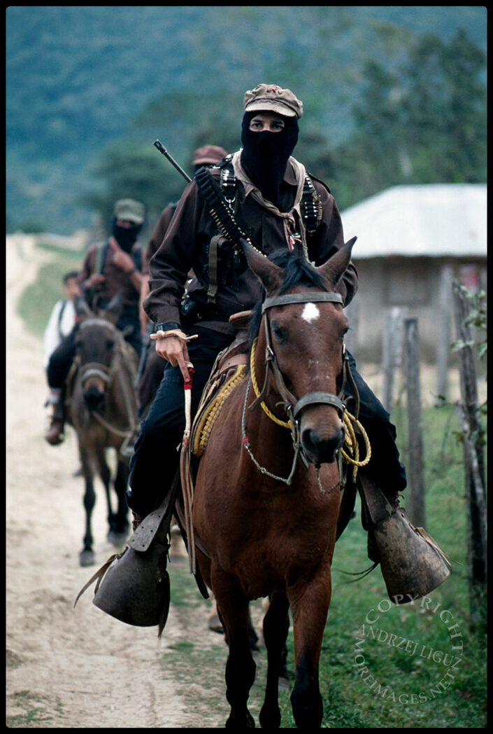 Sub-Commandante Marcos, Zapatista Rebels, Chiapas, Mexico