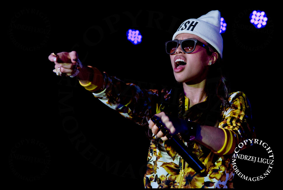 Chinese rapper Miss Ko at CMJ 2013 © Andrzej Liguz/moreimages.net. Not to be used without permission