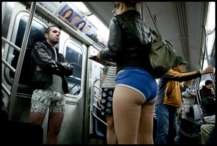 No Pants Subway Ride, NYC, NY